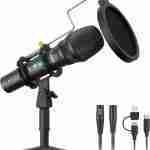 MAONO HD300T - USB/XLR Cardioid Dynamic Microphone